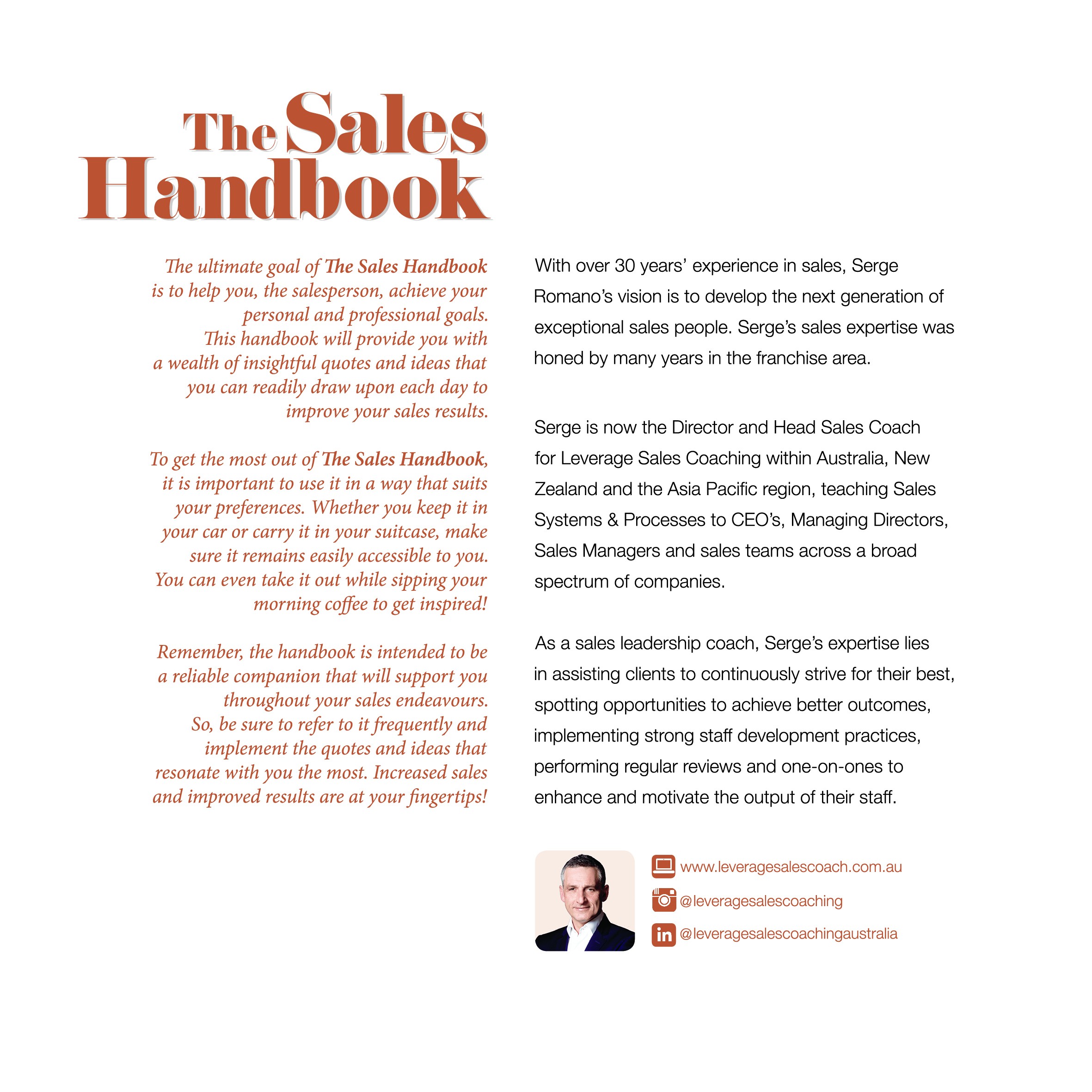 The Sales Handbook