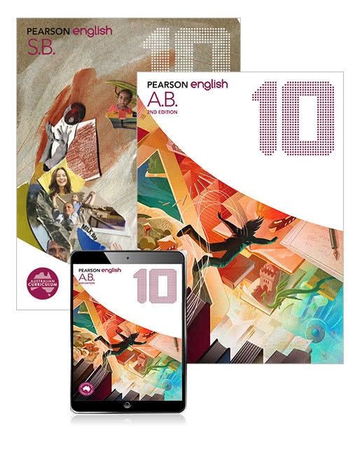 Pearson English 10 Student Book, eBook and Activity Book (2e)