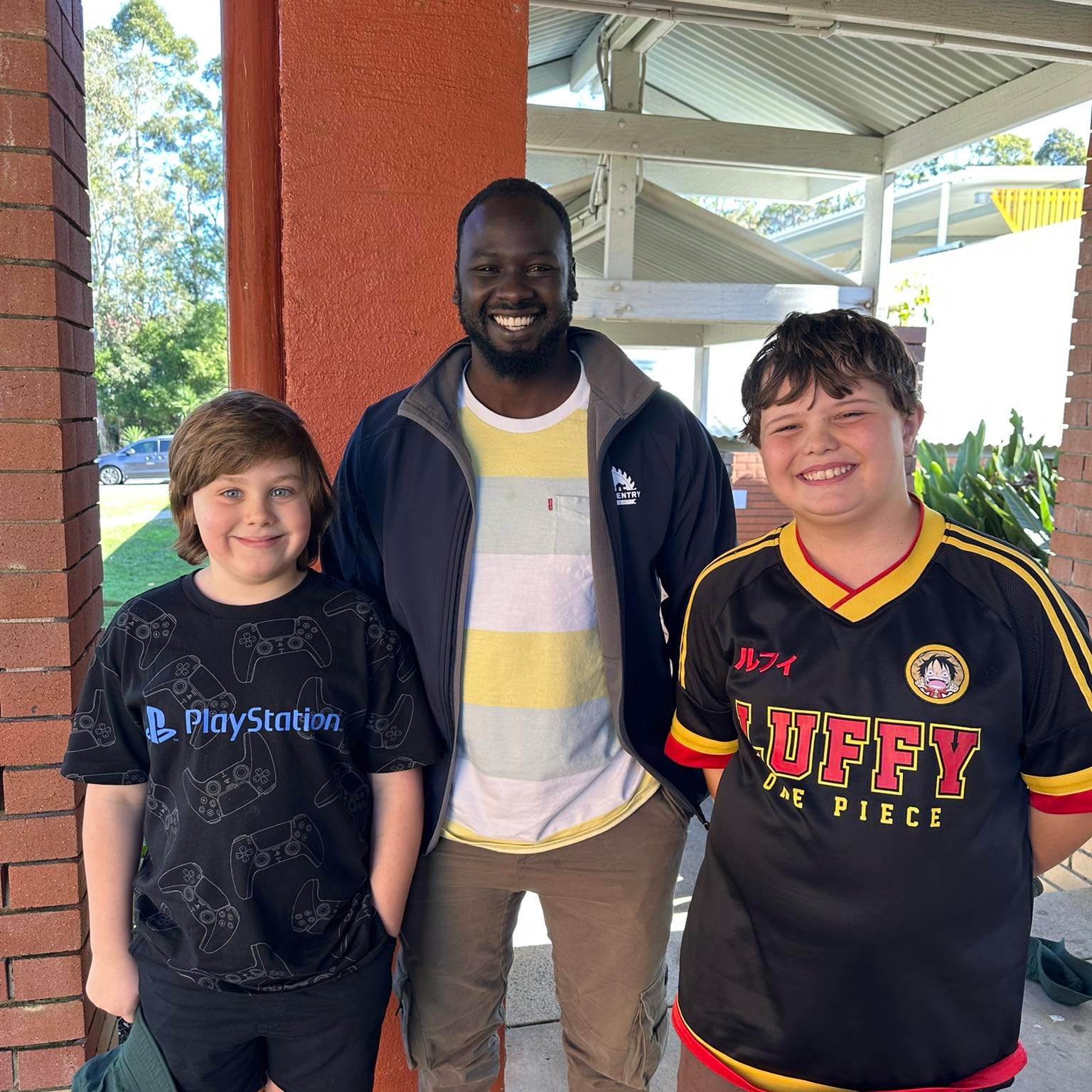 Educational mentor with two ACTIVATE students