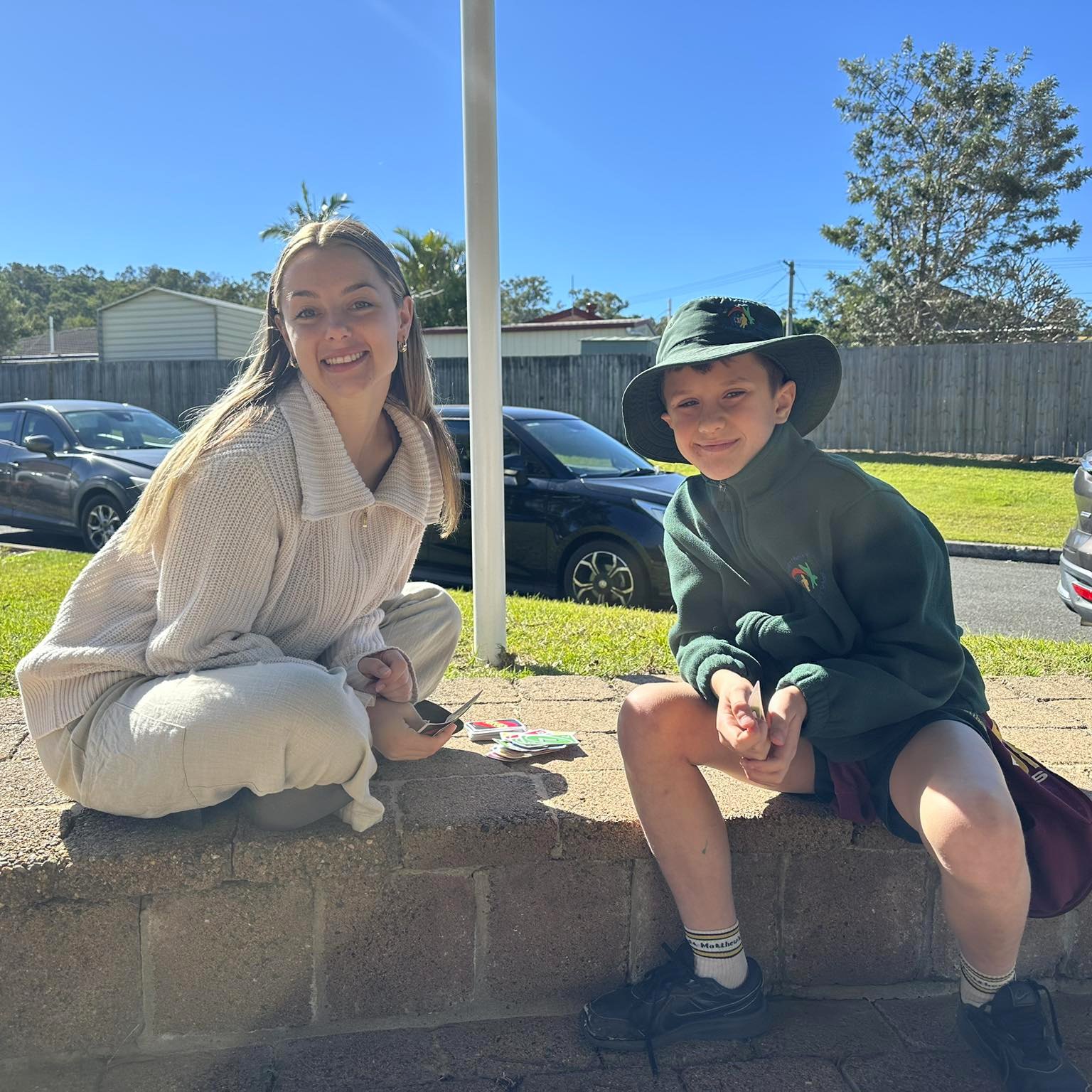 Educational mentor working with a student during a session